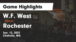W.F. West  vs Rochester  Game Highlights - Jan. 12, 2023