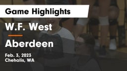 W.F. West  vs Aberdeen Game Highlights - Feb. 3, 2023