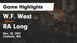 W.F. West  vs RA Long  Game Highlights - Nov. 28, 2023