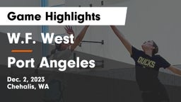 W.F. West  vs Port Angeles  Game Highlights - Dec. 2, 2023