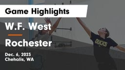 W.F. West  vs Rochester  Game Highlights - Dec. 6, 2023
