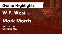 W.F. West  vs Mark Morris  Game Highlights - Jan. 20, 2020