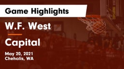 W.F. West  vs Capital  Game Highlights - May 20, 2021