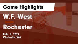 W.F. West  vs Rochester  Game Highlights - Feb. 4, 2022