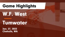 W.F. West  vs Tumwater Game Highlights - Jan. 27, 2023