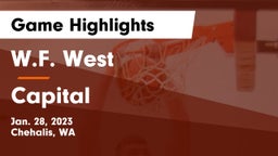 W.F. West  vs Capital  Game Highlights - Jan. 28, 2023