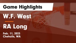 W.F. West  vs RA Long  Game Highlights - Feb. 11, 2023