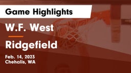 W.F. West  vs Ridgefield  Game Highlights - Feb. 14, 2023