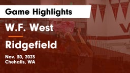 W.F. West  vs Ridgefield  Game Highlights - Nov. 30, 2023