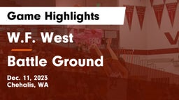 W.F. West  vs Battle Ground  Game Highlights - Dec. 11, 2023