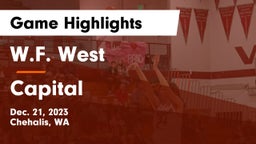 W.F. West  vs Capital  Game Highlights - Dec. 21, 2023