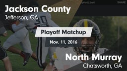 Matchup: Jackson County High vs. North Murray  2016