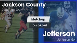 Matchup: Jackson County High vs. Jefferson  2018
