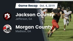 Recap: Jackson County  vs. Morgan County  2019