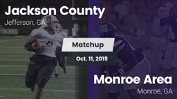 Matchup: Jackson County High vs. Monroe Area  2019