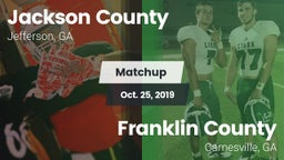 Matchup: Jackson County High vs. Franklin County  2019