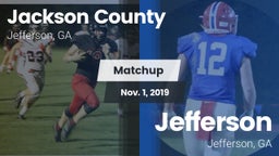 Matchup: Jackson County High vs. Jefferson  2019