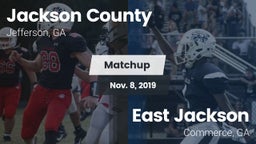 Matchup: Jackson County High vs. East Jackson  2019