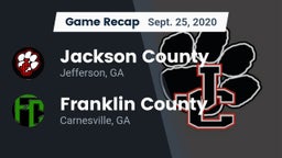 Recap: Jackson County  vs. Franklin County  2020