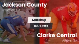 Matchup: Jackson County High vs. Clarke Central  2020