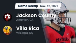Recap: Jackson County  vs. Villa Rica  2021