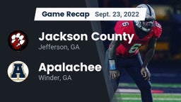 Recap: Jackson County  vs. Apalachee  2022