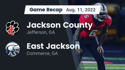Recap: Jackson County  vs. East Jackson  2022