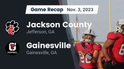 Recap: Jackson County  vs. Gainesville  2023
