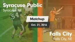 Matchup: Syracuse vs. Falls City  2016