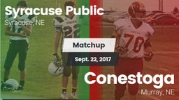 Matchup: Syracuse vs. Conestoga  2017