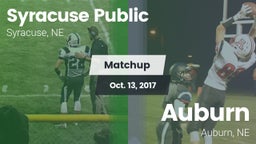 Matchup: Syracuse vs. Auburn  2017
