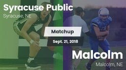 Matchup: Syracuse vs. Malcolm  2018