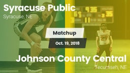 Matchup: Syracuse vs. Johnson County Central  2018
