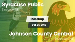 Matchup: Syracuse vs. Johnson County Central  2019