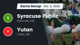 Recap: Syracuse Public  vs. Yutan  2020