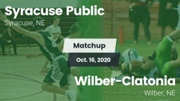 Matchup: Syracuse vs. Wilber-Clatonia  2020