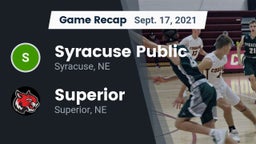 Recap: Syracuse Public  vs. Superior  2021