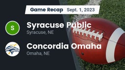 Recap: Syracuse Public  vs. Concordia Omaha 2023