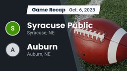 Recap: Syracuse Public  vs. Auburn  2023