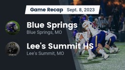 Recap: Blue Springs  vs. Lee's Summit HS 2023