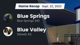 Recap: Blue Springs  vs. Blue Valley  2023