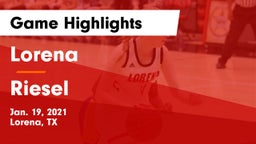 Lorena  vs Riesel  Game Highlights - Jan. 19, 2021