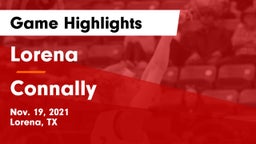 Lorena  vs Connally  Game Highlights - Nov. 19, 2021