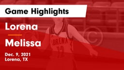 Lorena  vs Melissa  Game Highlights - Dec. 9, 2021