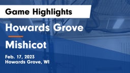 Howards Grove  vs Mishicot  Game Highlights - Feb. 17, 2023