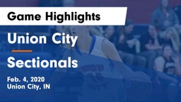 Union City  vs Sectionals Game Highlights - Feb. 4, 2020