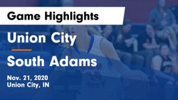Union City  vs South Adams  Game Highlights - Nov. 21, 2020
