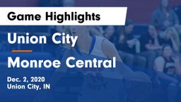 Union City  vs Monroe Central  Game Highlights - Dec. 2, 2020
