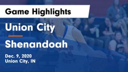 Union City  vs Shenandoah  Game Highlights - Dec. 9, 2020