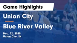 Union City  vs Blue River Valley  Game Highlights - Dec. 22, 2020